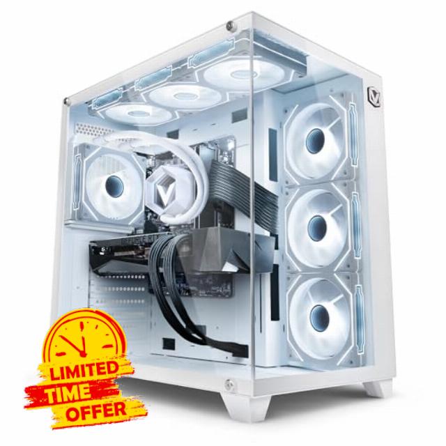 Vibox IX-566 Gaming PC • AMD Ryzen 7 7800X3D 8-Core • Nvidia RTX 5070 12GB • 32GB 5600MHz DDR5 RAM • 1TB SSD • Windows 11 • WiFi