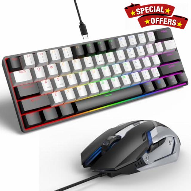 SOPPY Gaming Keyboard and Mouse Combo