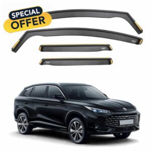 ISPEED Wind Deflectors For MG HS MK2 2024-2026 5-Door SUV 4pc Set | Keep Your Car Ventilated In Rain & Wind