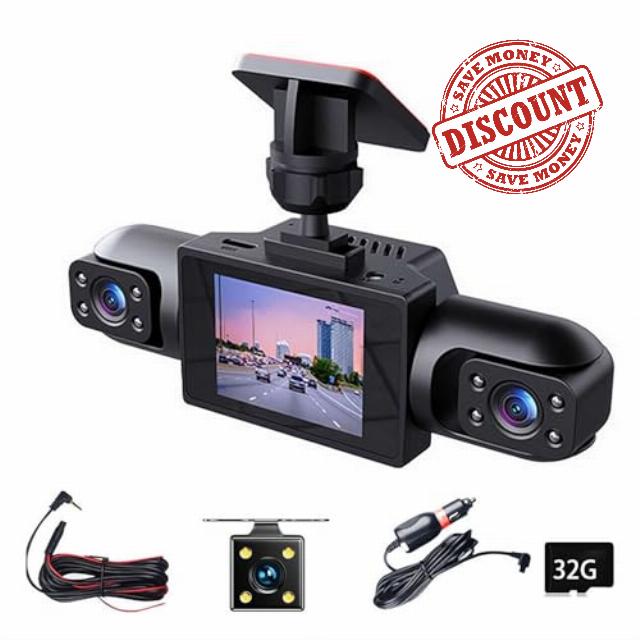 Wireless Dashcam Front and Rear Camera System