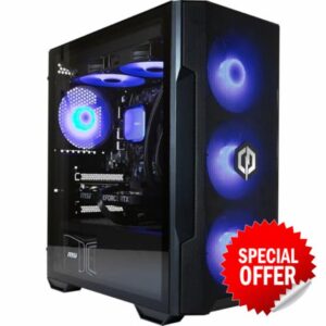 CyberPowerPC x MSI PBM Gaming PC - AMD Ryzen 5 7500F
