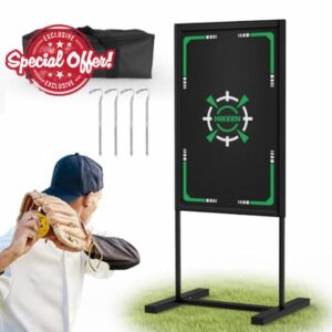 Hikeen Baseball Strike Zone Target for Plastic Balls-Premium Metal Frame