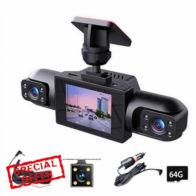 Wireless Dashcam Front and Rear Camera System