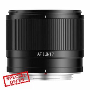 TTARTISAN AF 17mm F1.8 APS-C Wide Angle and Large Aperture Camera Lens (for Fuji X)