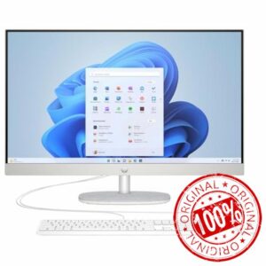 HP 27-CR0045NA | Intel Core i5-1335U | 27-Inch Full HD Touch Display | 8GB RAM | 512GB SSD | Windows 11 Home | All-in-One Desktop PC | Slim Design | Home & Office | Productivity PC