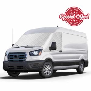 Front Window Sunshade for Ford Transit MK8 MK9 2014-2026