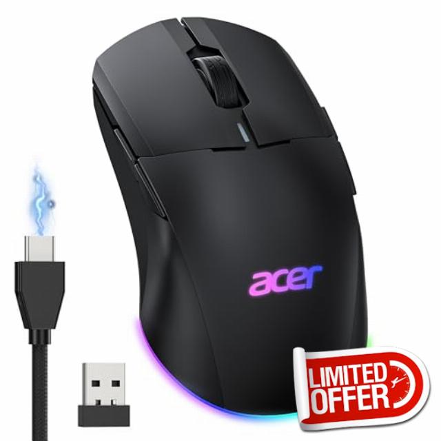 Acer Wireless Gaming Mouse for Laptop