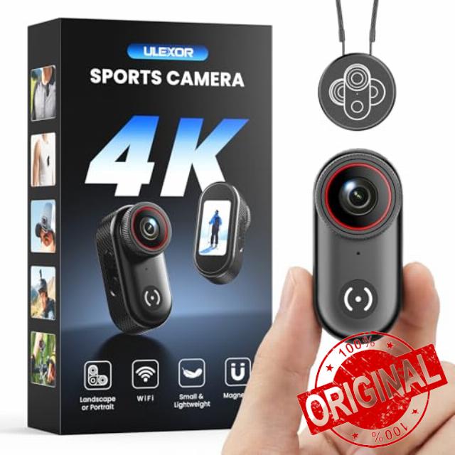 4K POV Camera with 64GB Card