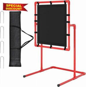 GarveeHome Strike Zone Baseball Target | Training Net for Plastic Balls and Flash | Stable Frame with Durable Polyeste