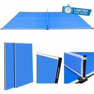 7FT Foldable Pong Table Top with Net