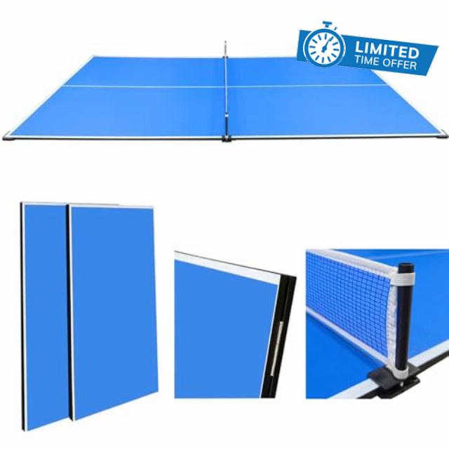 7FT Foldable Pong Table Top with Net