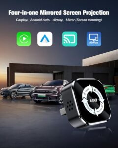 Supports AirPlay and MirrorLink Screen Mirroring
