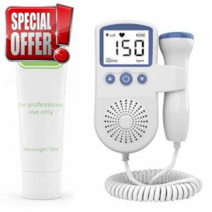 Gel for Doppler Monitor - Heartbeat Monitor Pregnancy - Baby Movement for Mother-to-be