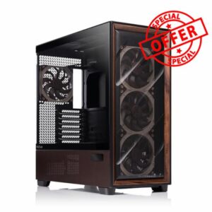 Antec Flux Pro Noctua Edition Ultra-Quiet PC Case (Black