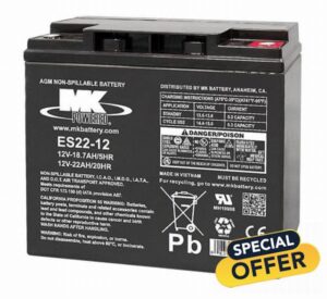 ES22-12 12V 22Ah MK Battery