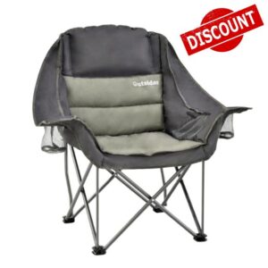 OUTSIDER Padded Camping Chair for Adults
