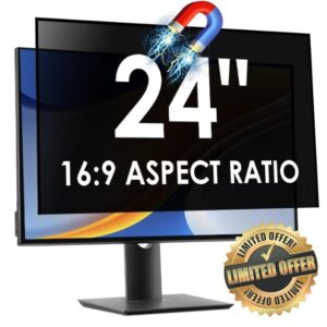 LAMA 24 Inch Magnetic Computer Privacy Screen Filter