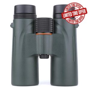 Divento Binoculars 12x42 ， High-Power High-Definition Low-Light Night Vision (green A)