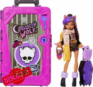 Monster High Skulltimate Secrets Clawdeen Wolf Doll and Accessories Set