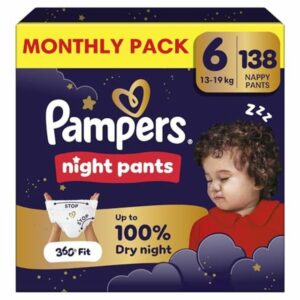 Pampers Night Nappy Pants Size 6