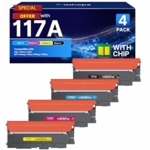 117A Toner Cartridges Compatible for HP 117A Toner for HP Laser MFP 178nw 179fnw 150nw 150a 178nwg 179fwg Printer