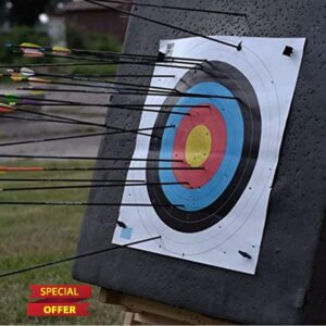 Archery Target High Density Foam for Bow and Dart Training - Indoor/Outdoor Accuracy Accessories