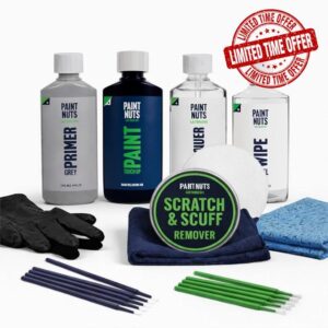 Paintnuts Car Touch Up Paint Bottle All You Need Bundle | Matched By Registration | Stone Chips and Scratches | Car Repai