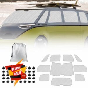 Window Sunshade Compatible with VW ID Buzz 2022-2026 SWB