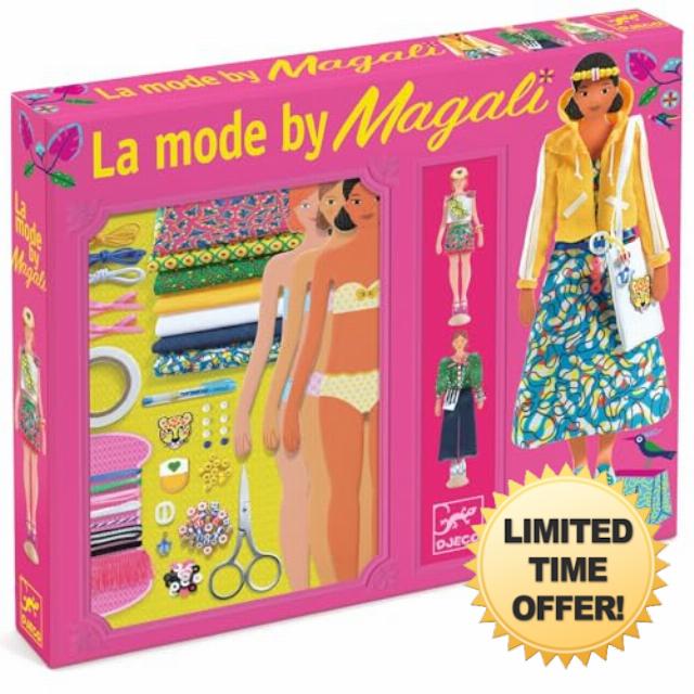 Djeco creative craft set fashion studio La Mode by Magali Attiogbé