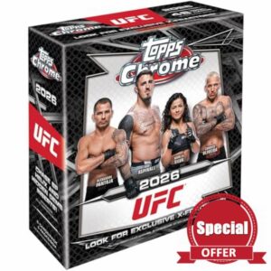 2026 Topps Chrome UFC - Factory Sealed - Mega Box
