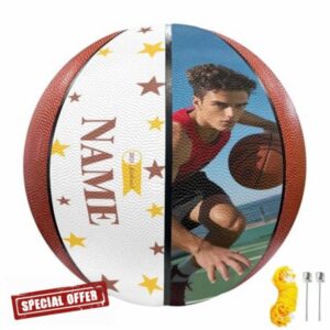 Personalised Basketball | Custom Basketball with Name/Photo| Gift for Birthday