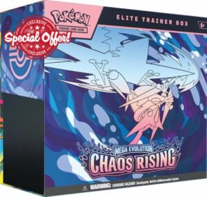 Pokémon TCG: Mega Evolution—Chaos Rising Elite Trainer Box (1 Full-Art Promo Card