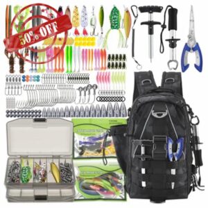 Fishing Backpack with Tackle Boxes