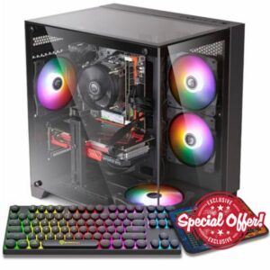 ZER-LON Gaming PC Desktop Computer