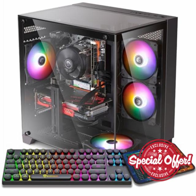 ZER-LON Gaming PC Desktop Computer