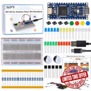 GeeekPi DIY Kit for Arduino Nano R4 with Headers