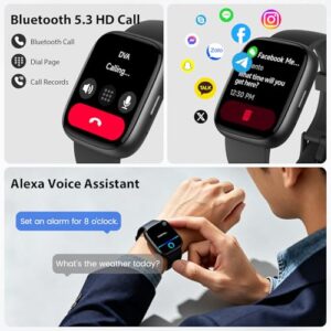 1.83" HD Fitness Watch with Bluetooth 5.3 Calling