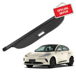 Retractable Cargo Cover For MG For IM6 2023 2024 2025 2026 Retractable Trunk Cargo Cover Parcel Rack Anti-Peeping Shield Privacy Interior Accessories Parcel Shelf(Carbon Fiber)