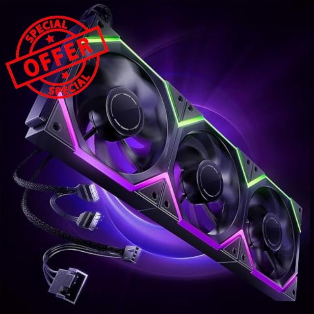 AsiaHorse Nyota Pro 120mm Reverse Blade Fan