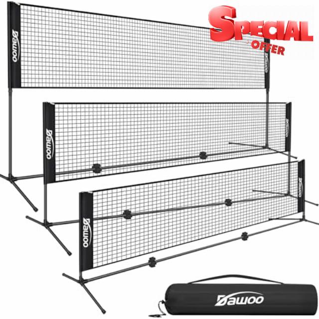 DAWOO Portable Tennis Net Set - for Tennis