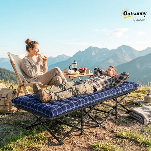 Heavy Duty Portable Oxford Sleeping Bed