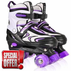 Kids Roller Skates for Boys Girls Children Beginners