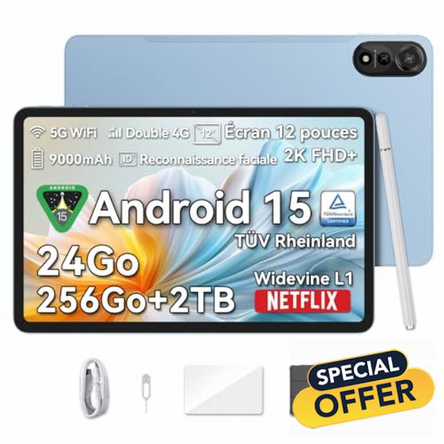 BLACKVIEW MEGA 2 (Tablet 4G - 12'' - 8/256GB) BLUE