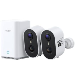 aosu 2K Security Cameras Wireless Outdoor Indoor