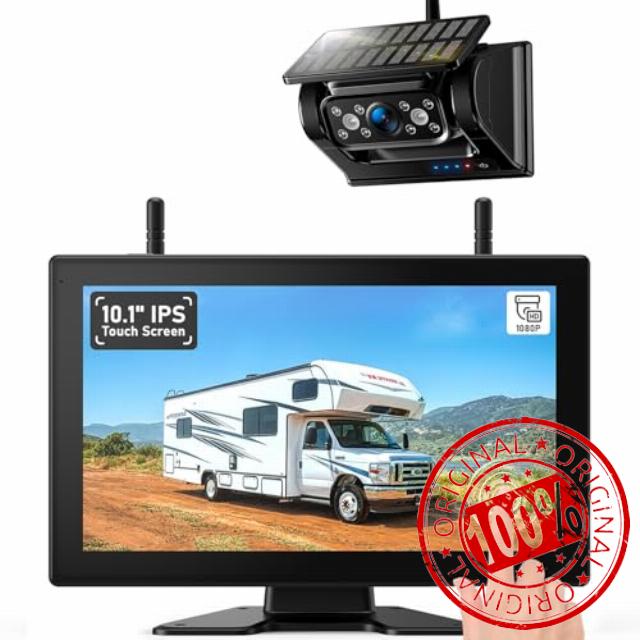 10.1" Solar Wireless Reversing Camera Kit
