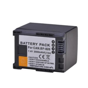 BP-820 BP820 Camera Battery + USB Charger ，Compatible forCanon VIXIA HF G30