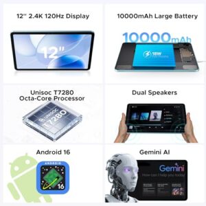 Tablet Android 16