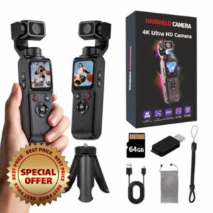 4K Handheld Vlogging Camera with WiFi