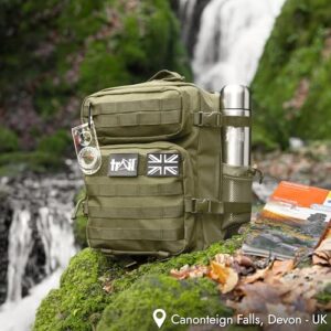 Green Military Army Style Rucksack with MOLLE System