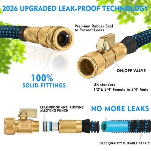 Never Kink & Tangle Car Washing Expanding Garden Hose Pipe for Yard